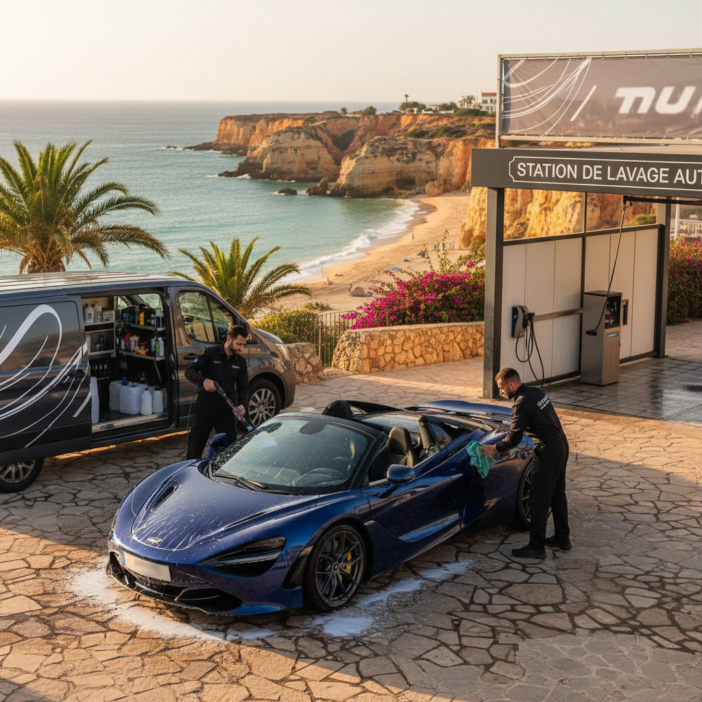 Detailing Móvel vs. Estação de Lavagem Automática: A Escolha Vencedora no Algarve