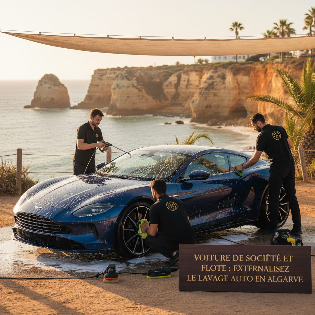 Carro da empresa e frota: porque deve terceirizar a lavagem de carros no Algarve?